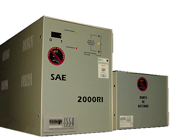 UPS Interactivo SAE-2000RI / BBS12V24A (Banco de Baterias Externo)