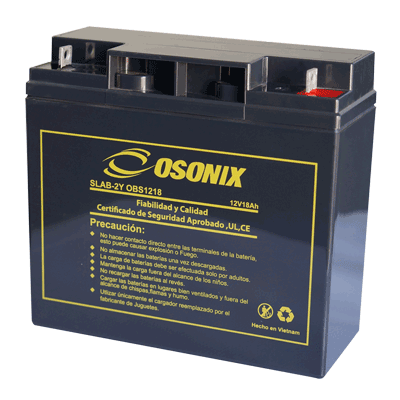 OBS1218 Bateria recargable sellada de plomo acido Osonix VRLA 12V 18Ah