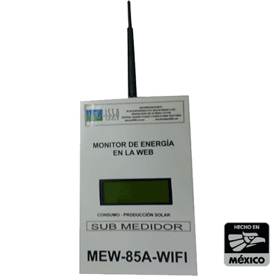 MEW-85A-WIFI Submedidor de energia en la web