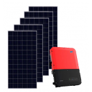 Kit de Inversor SMA y 10 paneles solares JA Solar Capacidad 3.0 kW 208-240VAC